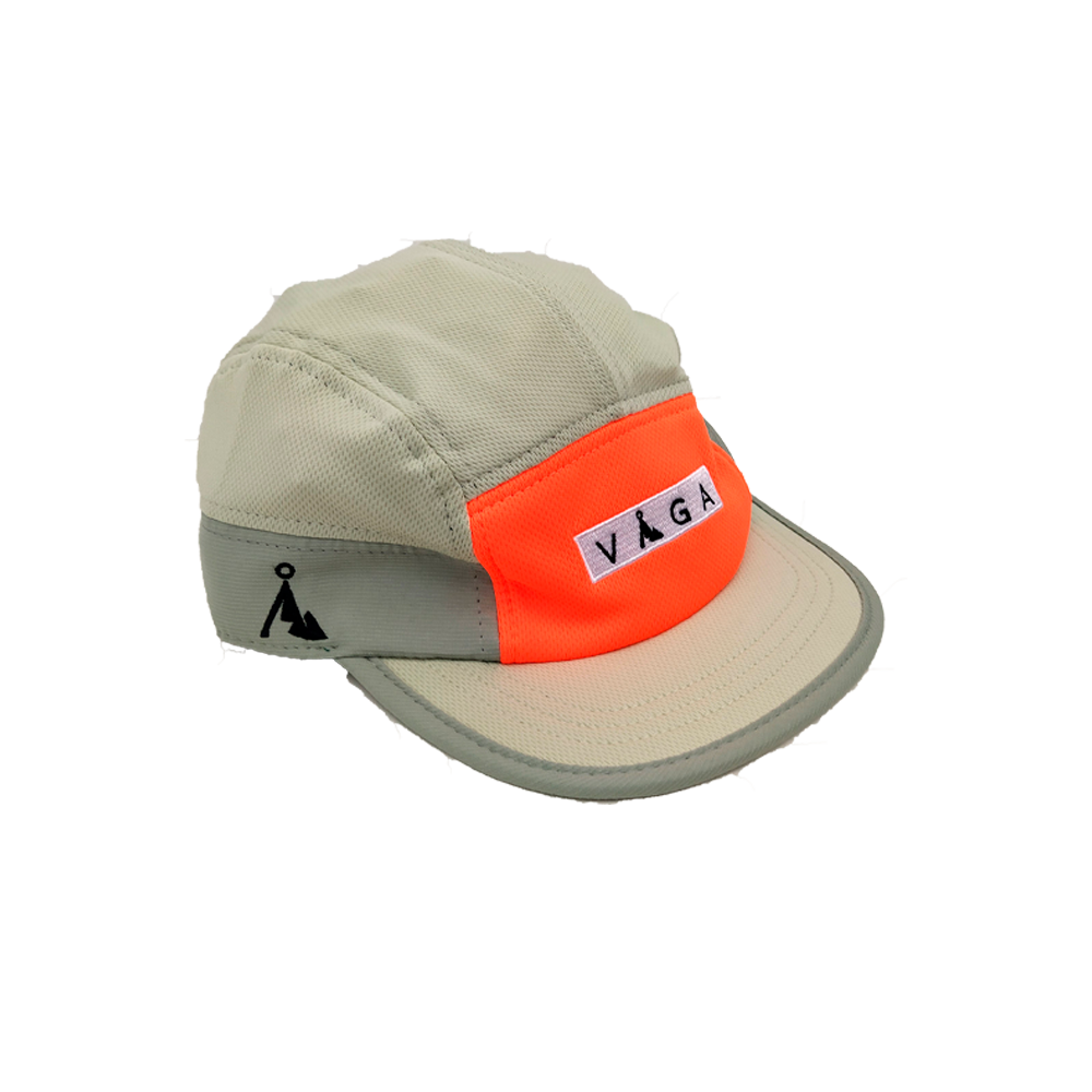 VAGA Club Cap - Eucalyptus Green/Pale Green/Neon Orange/Racing Green