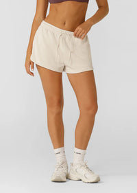 Lorna Jane Cloud Nine Spacer Shorts - Ivory