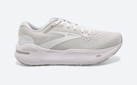 Brooks Men's Ghost Max - White/Oyster/Metallic Silver