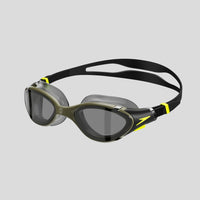Speedo Adult Biofuse 2.0 Polarised Goggles - Dark Green/Yellow