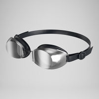 Speedo Unisex's Jet 2.0 Mirrored Goggles - Black/Chrome