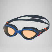 Speedo Adult Biofuse 2.0 Goggles - Navy/Orange