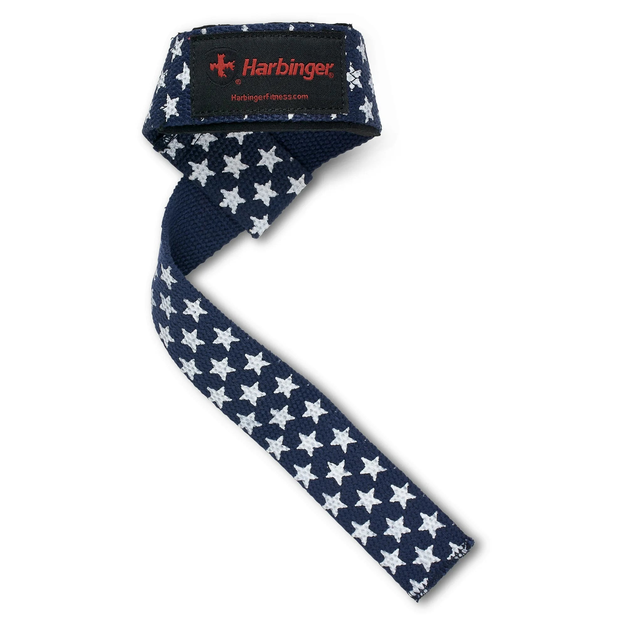 Harbinger Unisex's Padded Cotton Lifting Straps - Flag