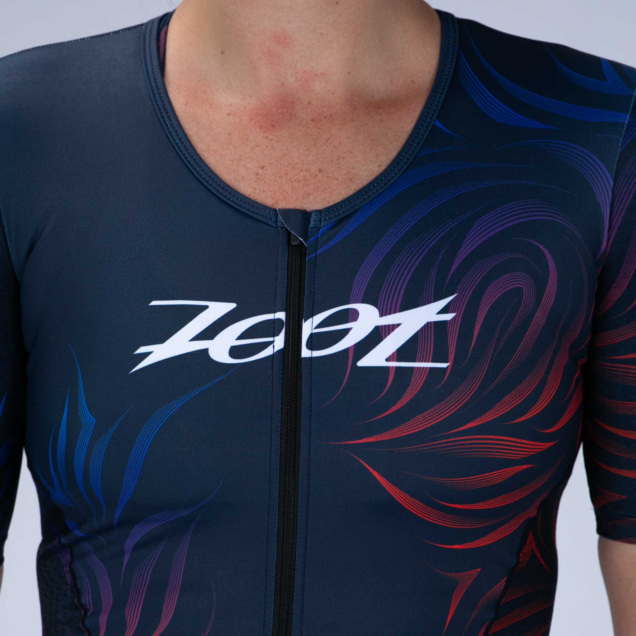 ZOOT Women's Ltd Tri Aero Full Zip Racesuit - Phoenix