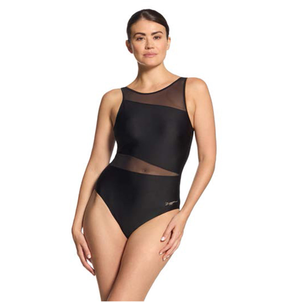 ZOGGS Women's Mesh V Back - Rustique