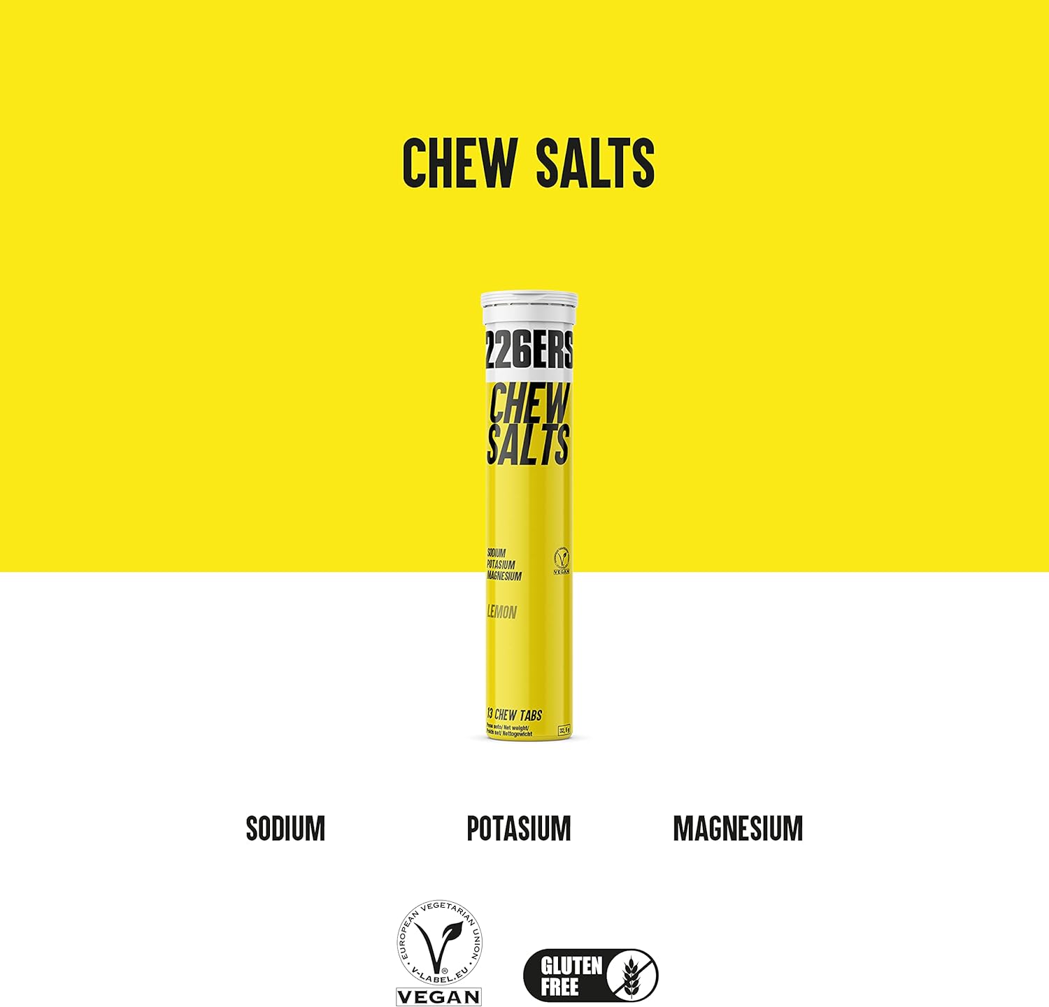 226ERS Hydrazero Chew Salts 13Tabs/32.5g - Lemon
