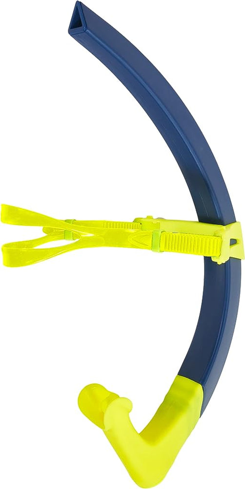 Aqua Sphere Focus Snorkel - Navy/Bright Yellow -SM