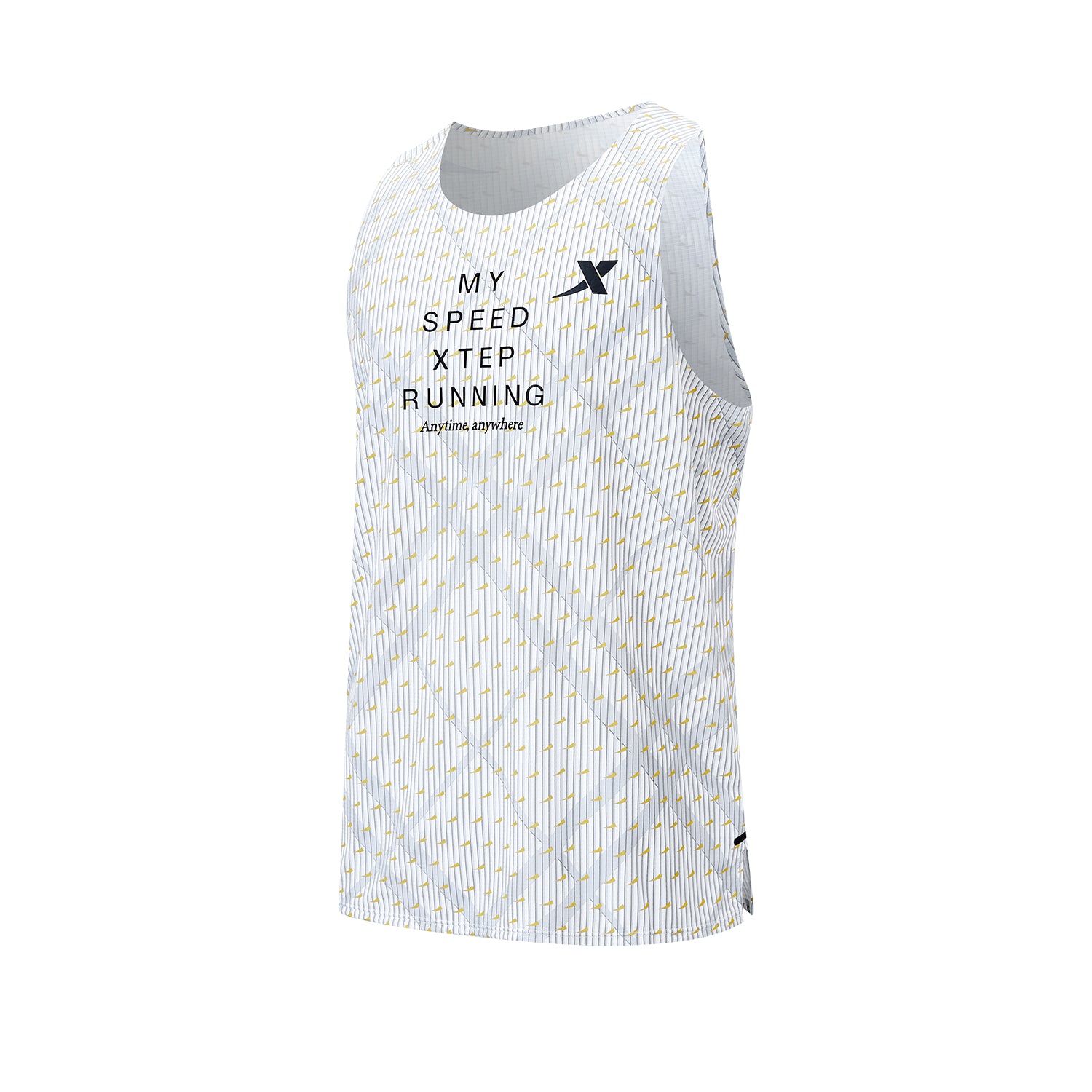Xtep Unisex's Vest - Pearl White