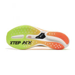 Xtep Men's 160X 5.0 - New White/Ghost Green/Fluorescent Soft Orange