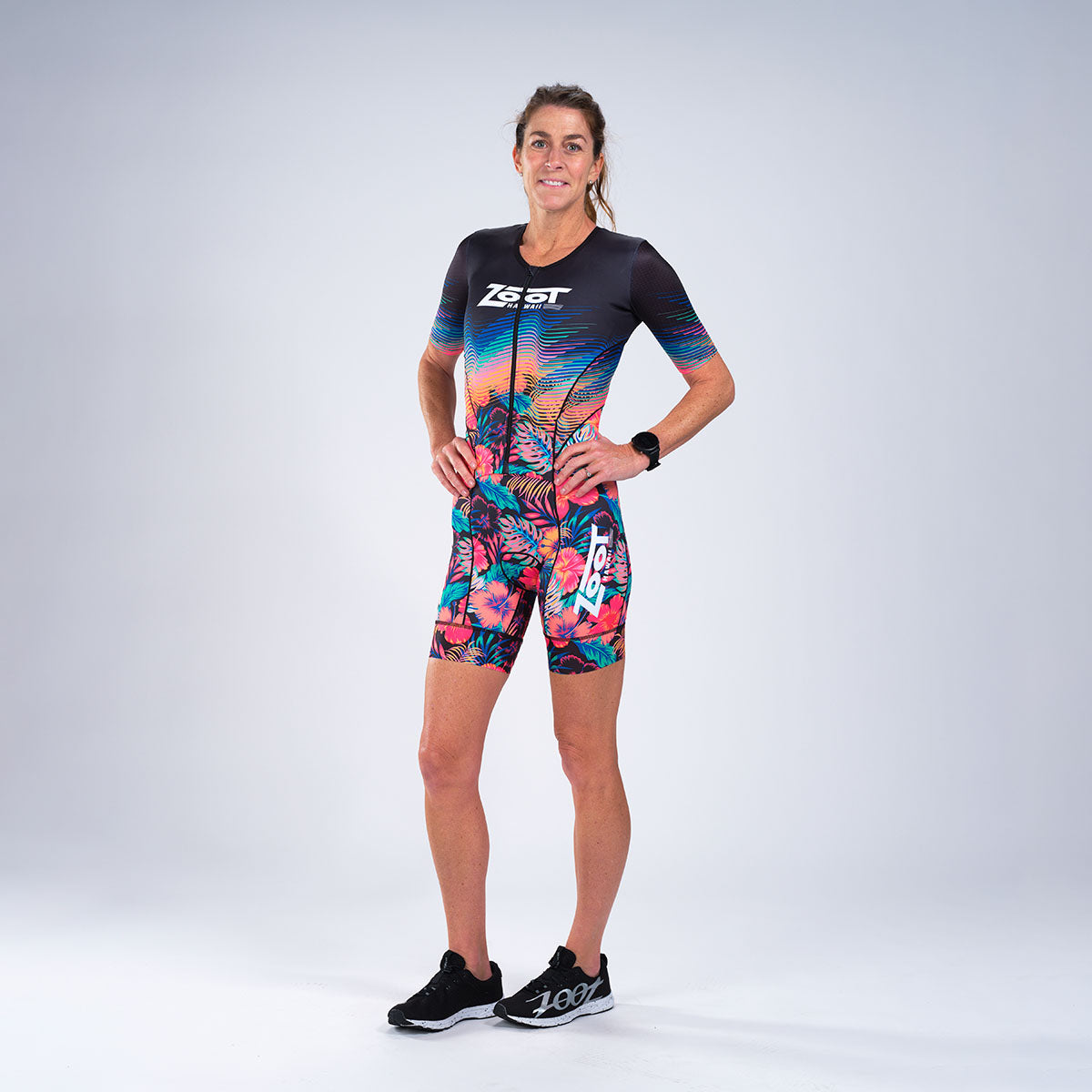 ZOOT Women's LTD Tri AERO FZ Racesuit - 40 YEARS