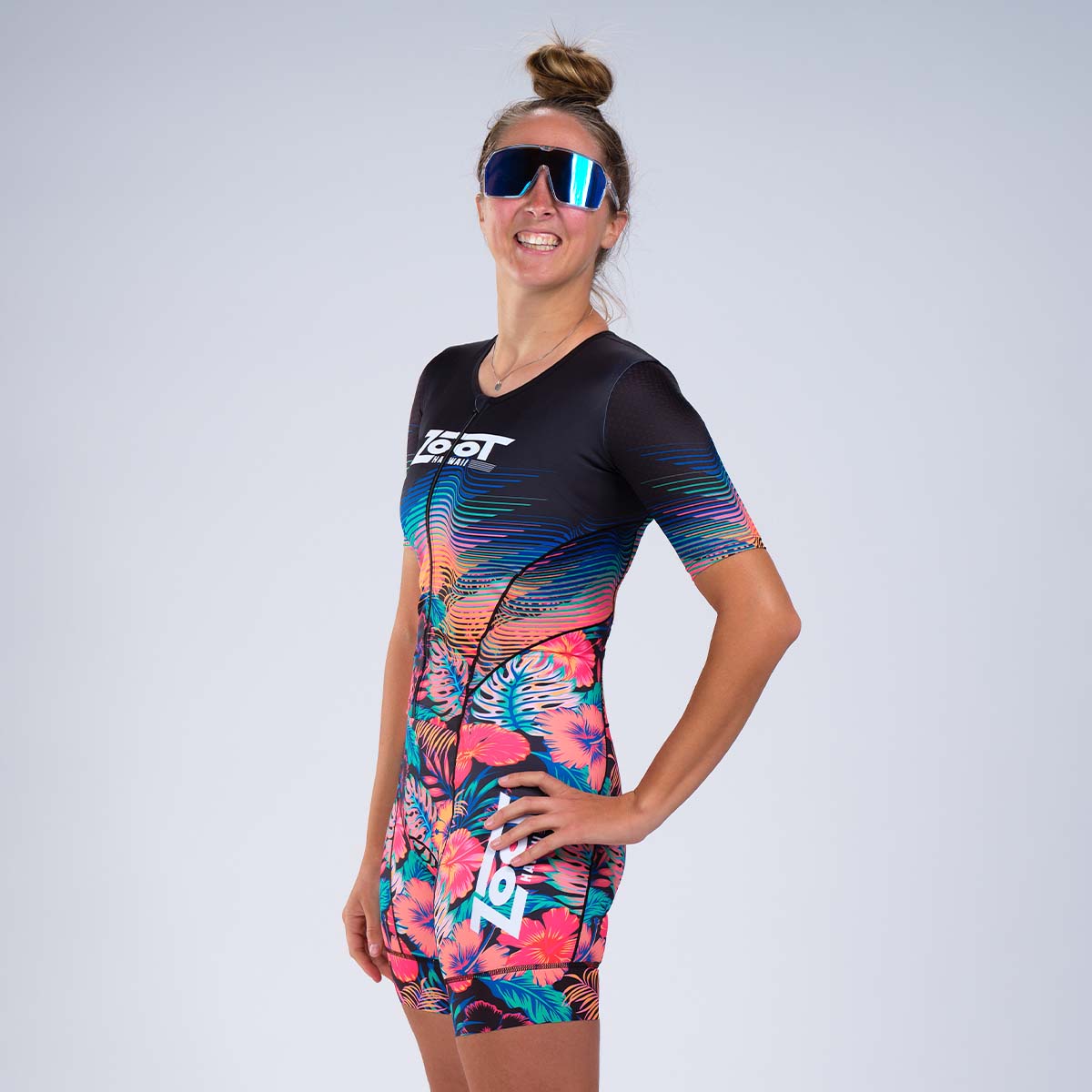ZOOT Women's LTD Tri AERO FZ Racesuit - 40 YEARS