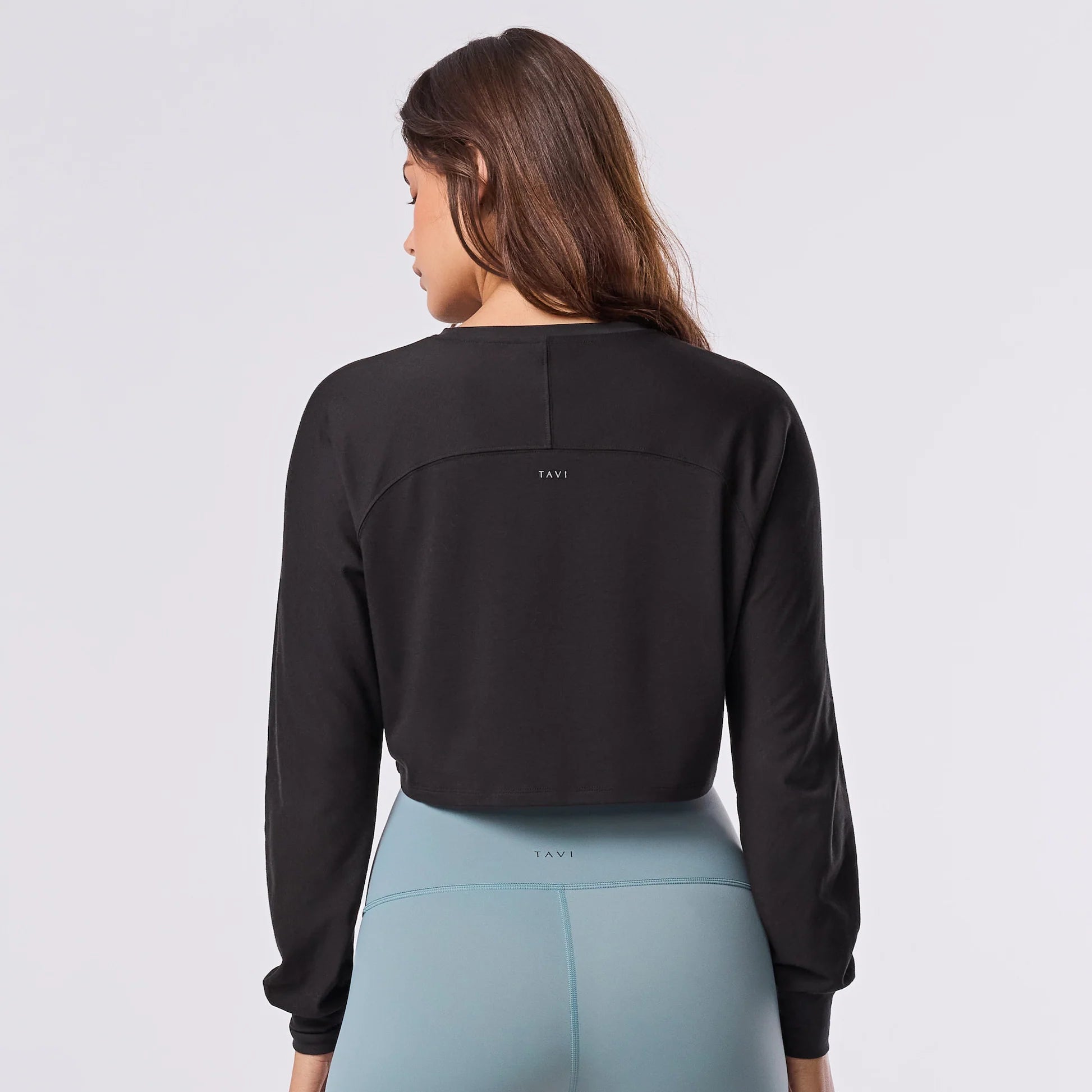 TAVI Long Sleeve Raglan - Ebony