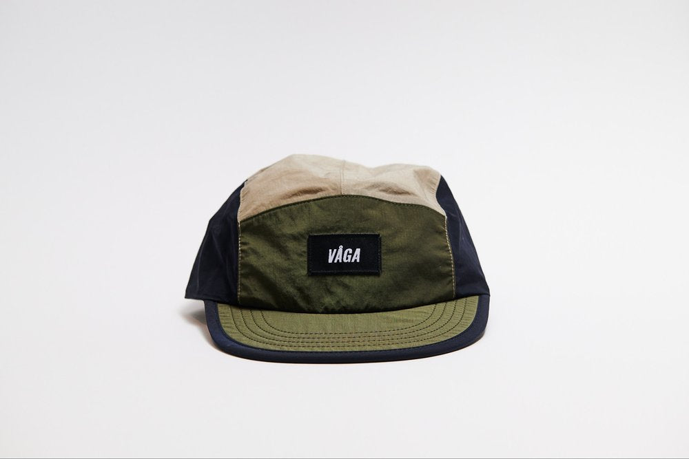 VAGA Pacer Cap - Navy Blue/Utility Green/Taupe