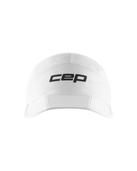 CEP Unisex's Run Foldable Cap - White