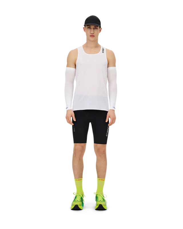 CEP Unisex's Run Ultralight Long Arm Sleeves - White