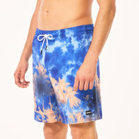 Oakley Canary Palms RC 18" Beachshort - Palms Clouds Blue