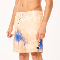 Oakley Canary Palms RC 18" Beachshort - Palms Clouds Orange
