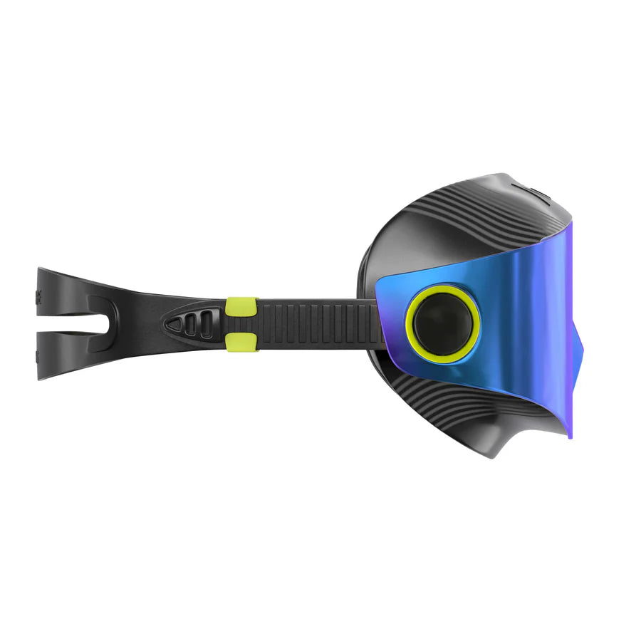 Aqua Sphere Defy.Ultra Blue Titanium Mirrored - Black Bright Yellow