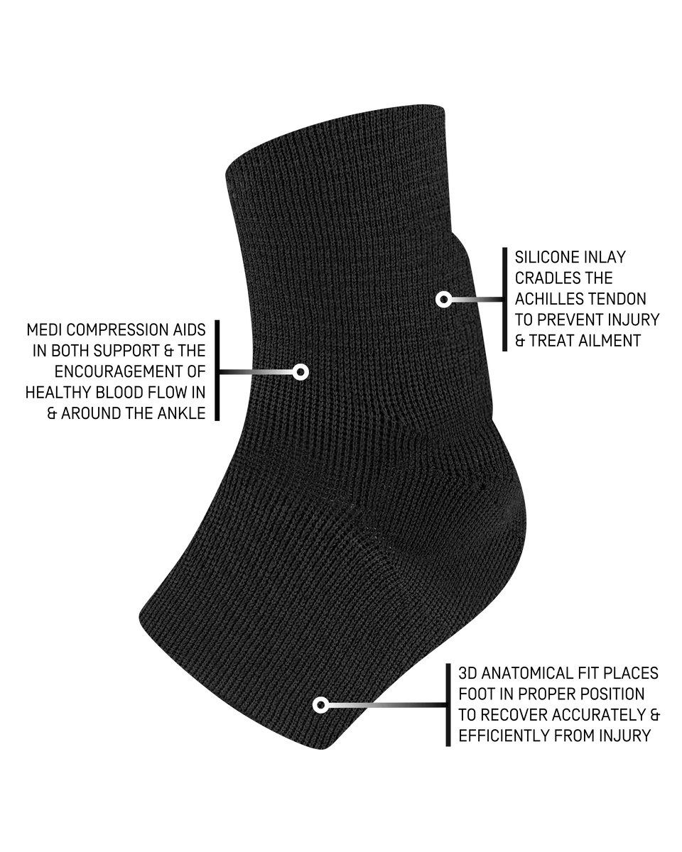 CEP Unisex's Max Support Achilles Sleeve - Black