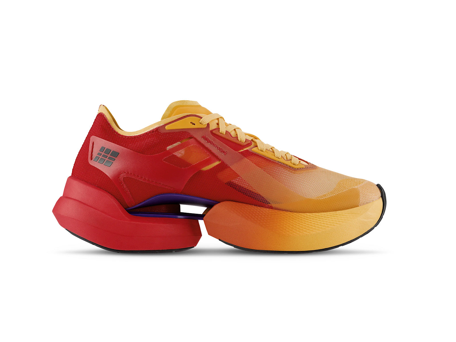 CEP Men's Pro Run Omnispeed Bowtech - Red/Marigold