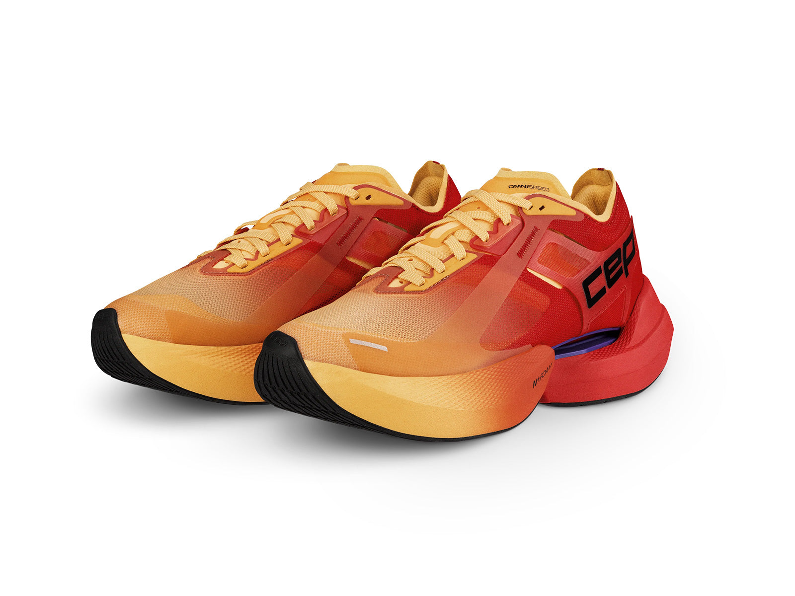 CEP Men's Pro Run Omnispeed Bowtech - Red/Marigold