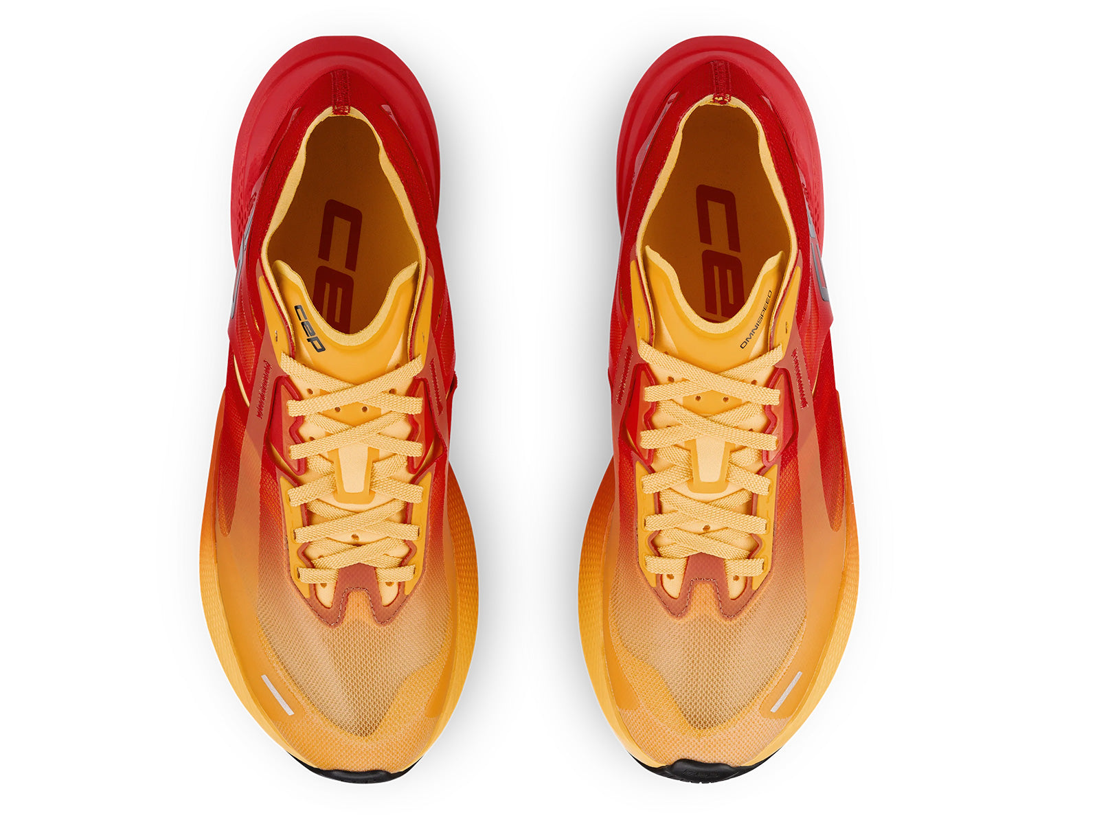 CEP Men's Pro Run Omnispeed Bowtech - Red/Marigold