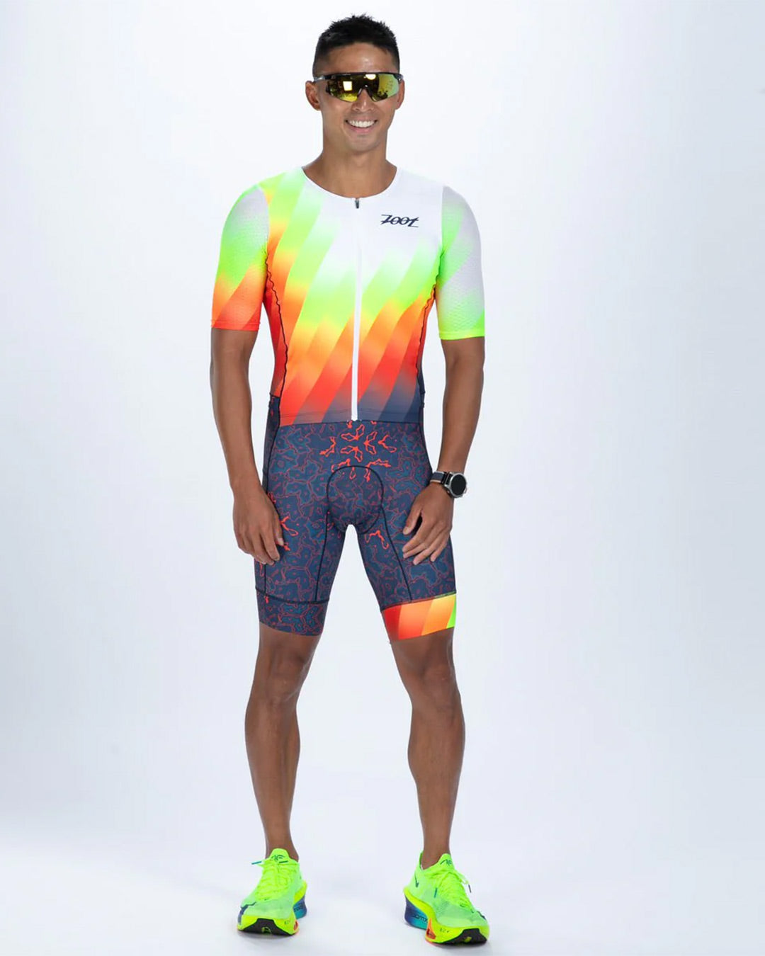 ZOOT Men's Tri AERO FZ Racesuit - Costa Del Sol – Key Power Sports