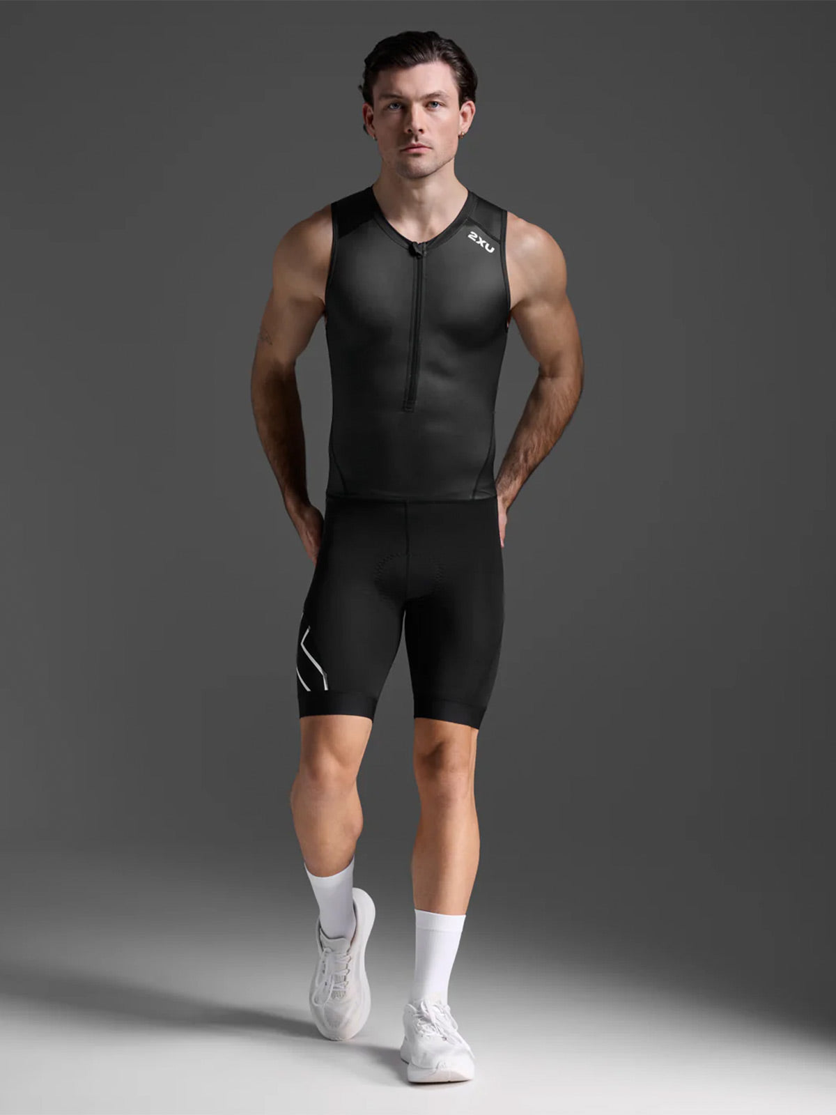 2XU Men's Core Trisuit - Black/White – Key Power Sports Singapore