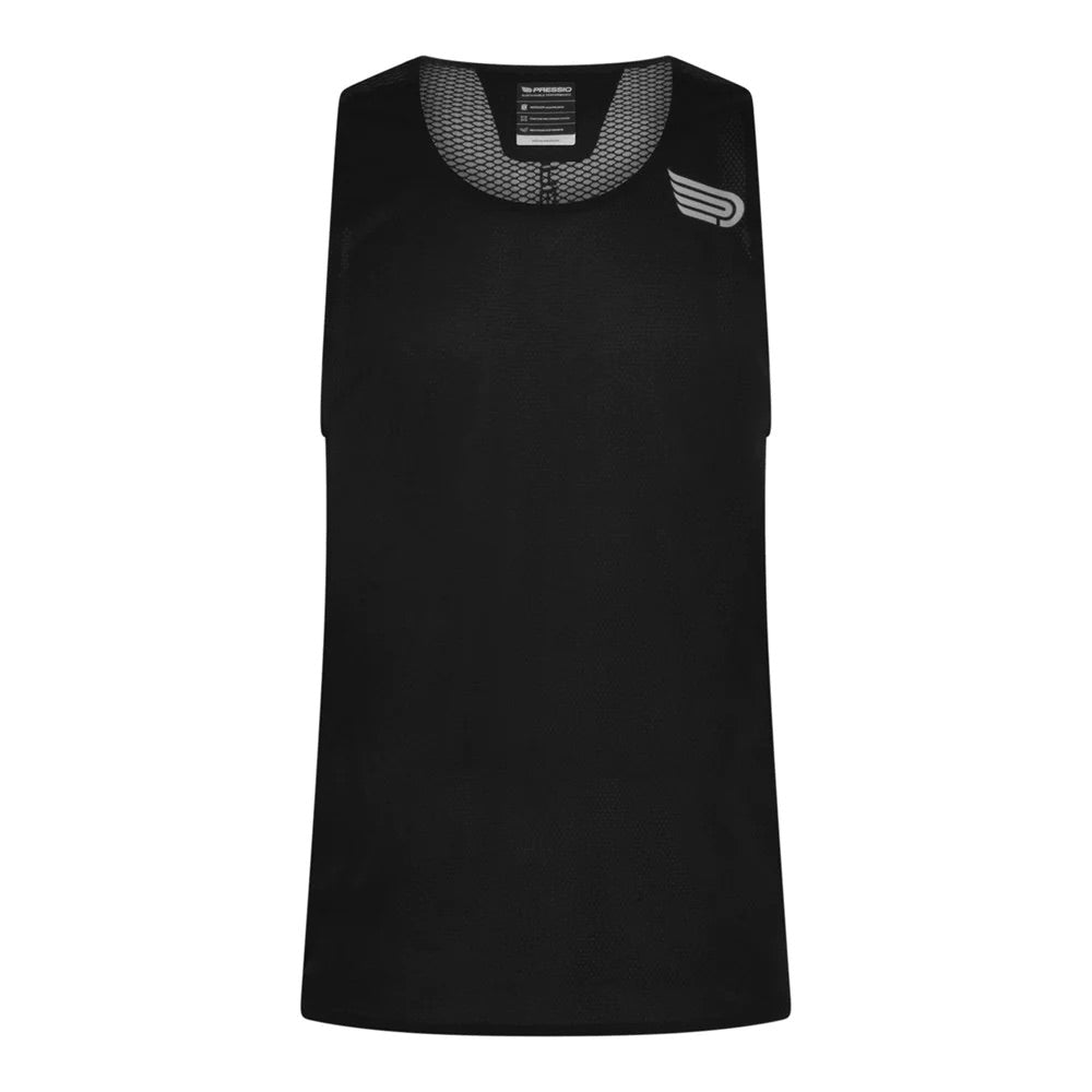 Pressio Men's Elite Singlet - BLK/SLV