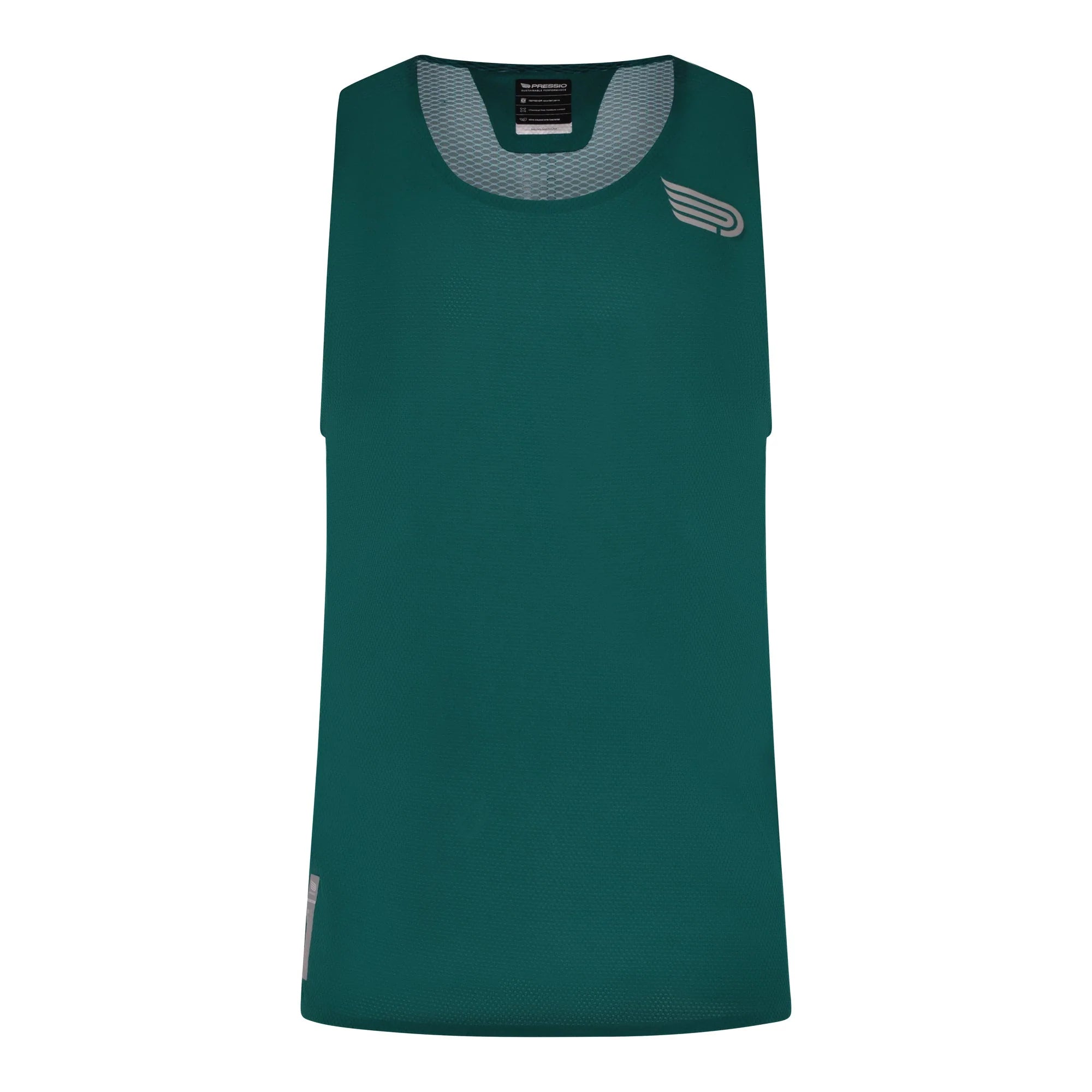 Pressio Men's Run Elite Singlet - SPR/SLV