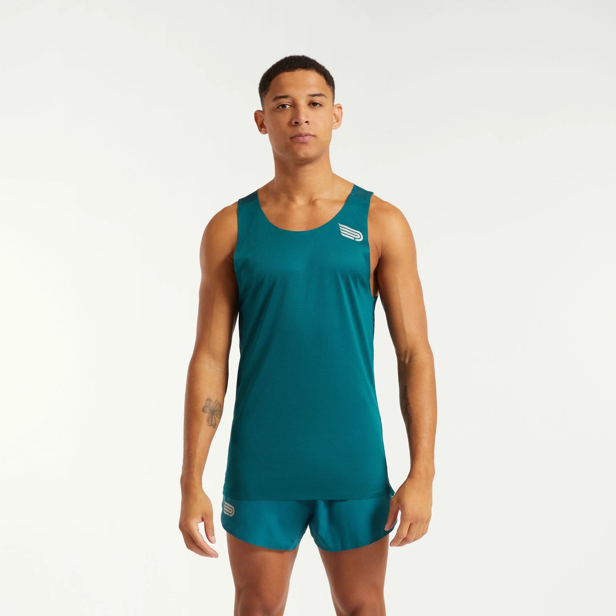 Pressio Men's Run Elite Singlet - SPR/SLV