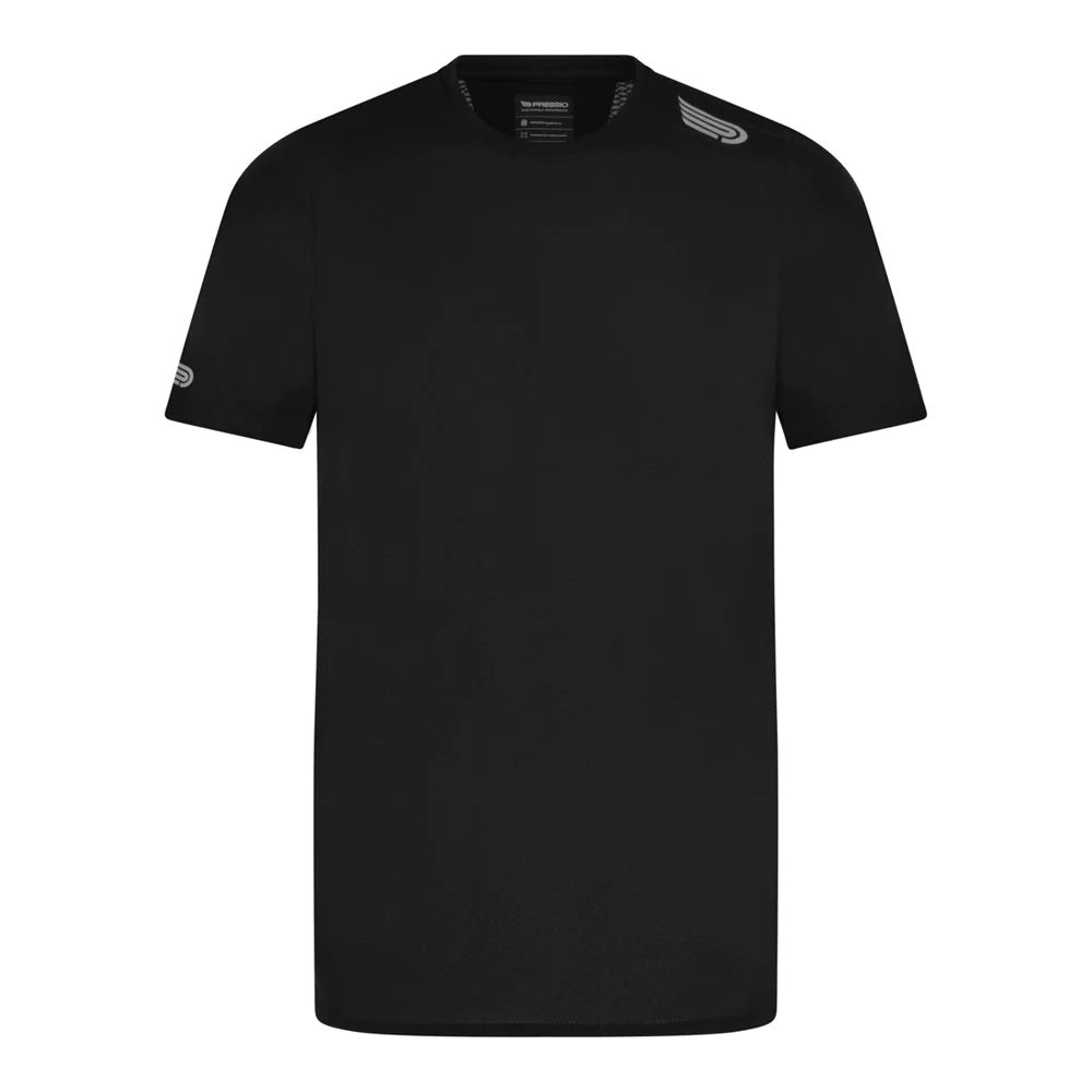 Pressio Men's Elite S/S Top - BLK/SLV