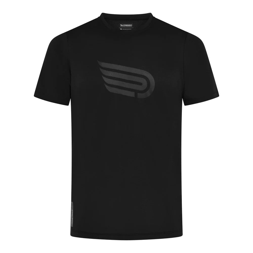 Pressio Men's Perform S/S Top - Blk/Mat