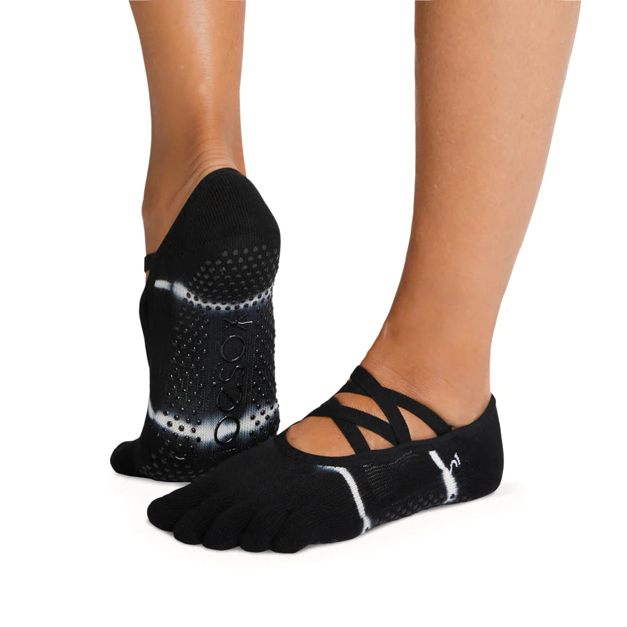 ToeSox Full Toe Elle - Grip Socks In Festival - NG Sportswear