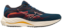 Mizuno Men's Wave Rider 27 - Blue Opal/Papyrus/Ski Patrol