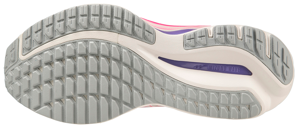 Mizuno Women s Wave Inspire 19 Snow White Sakura Glow Purple Punch Key Power Sports Singapore
