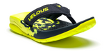 VELOUS Unisex's Pacific Flip - Yellow/Navy
