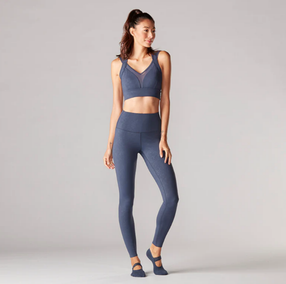 TAVI High Waisted Tight - Navy Lily