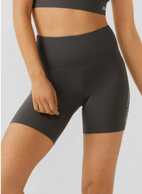 Lorna Jane Lotus No Chafe 16cm Bike Short - Titanium