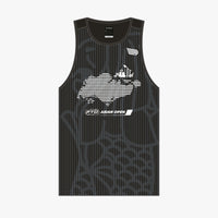 Pressio Women's Perform Singlet - Black