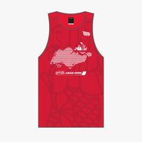 Pressio Women's Perform Singlet - Red