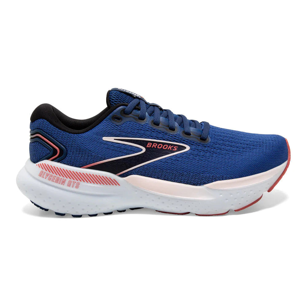 Brooks Women's Glycerin GTS 21 - Blue/Icy Pink/Rose