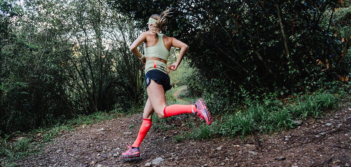 Compressport Unisex's R2 3.0 Calf Sleeves - Fluo Red/White Refl