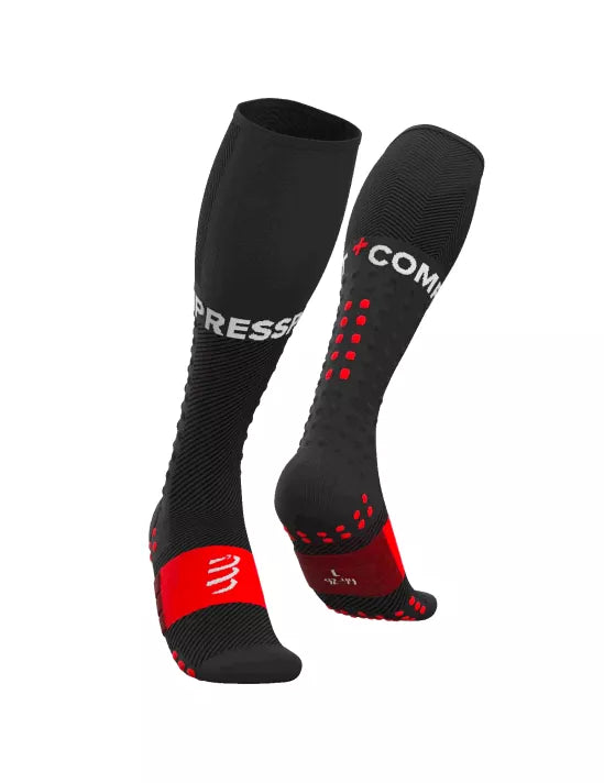 Compressport Unisex's Full Socks Run - Black