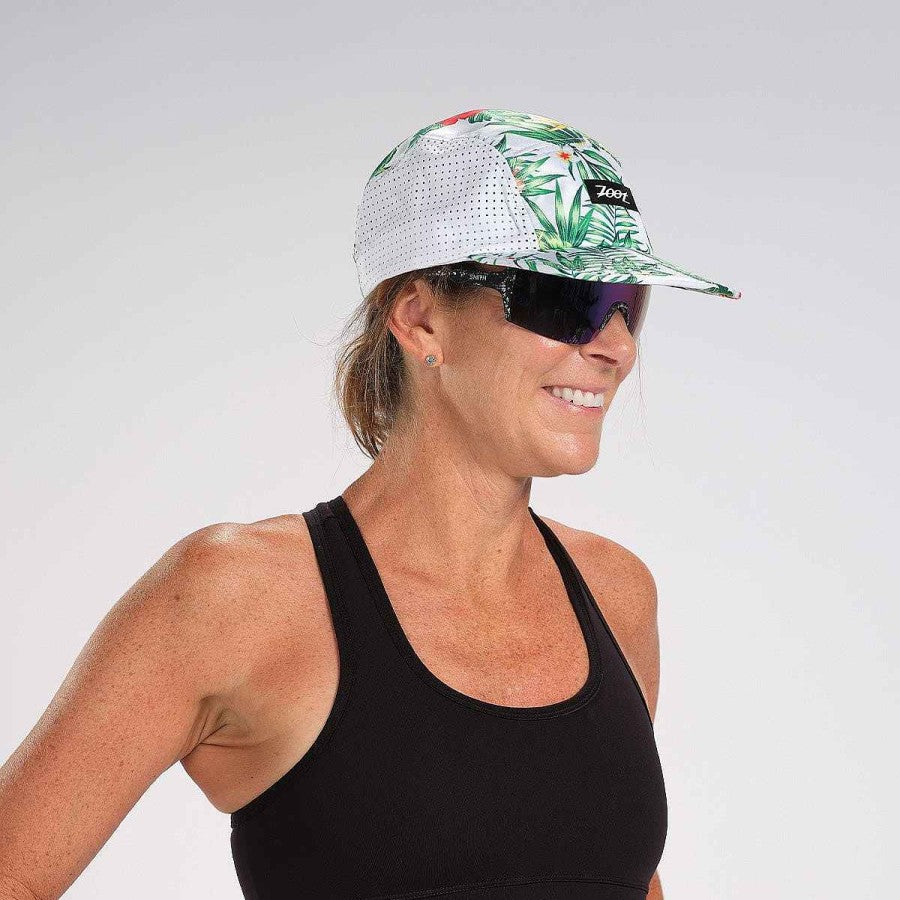 ZOOT Unisex's Tech 5-Panel Hat - White Hawaii