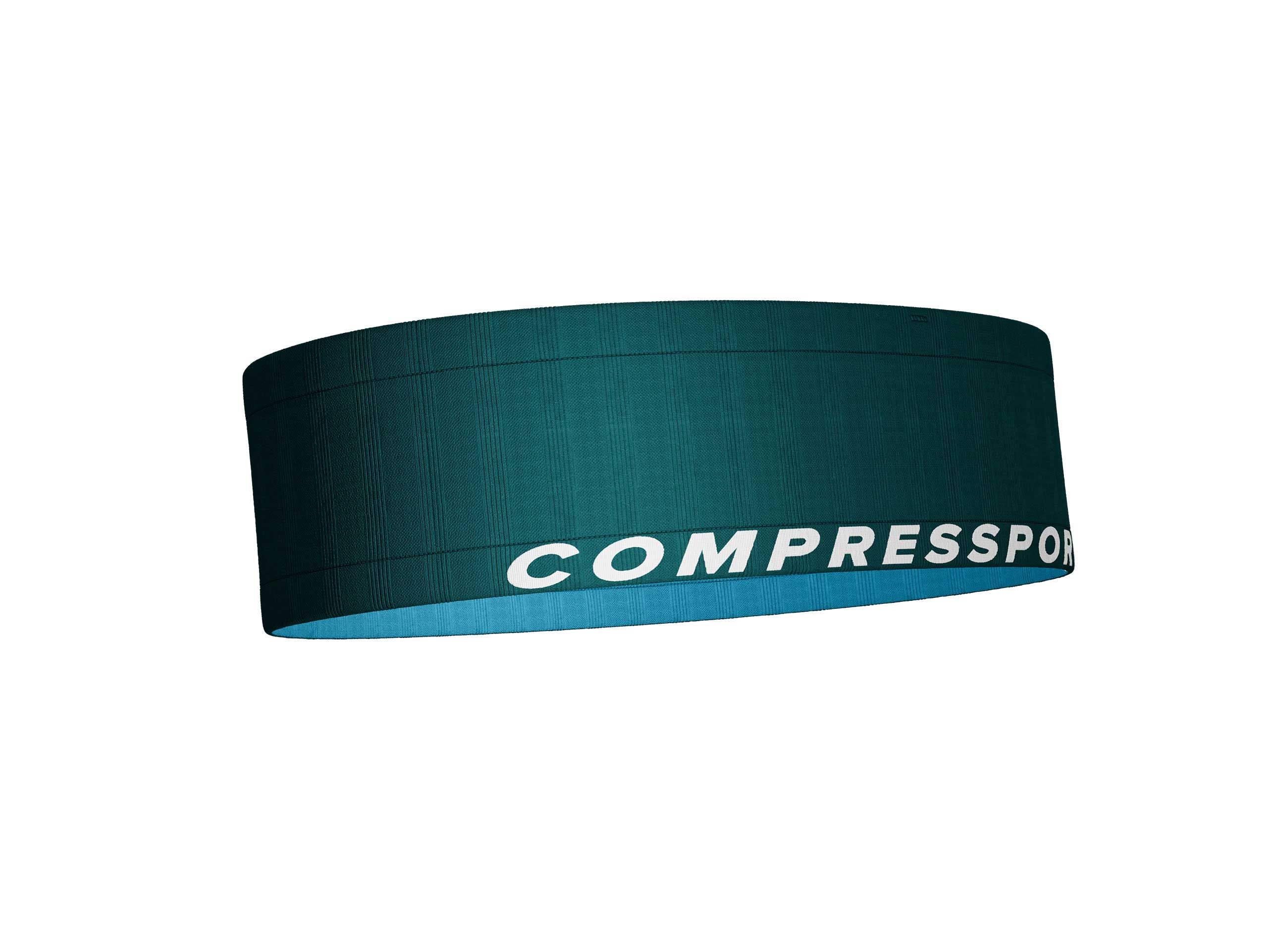 COMPRESSPORT Unisex's Free Belt - Shaded Spruce/Hawaiian Ocean