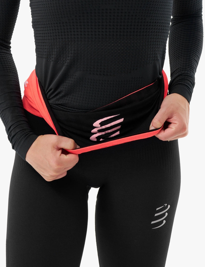 Compressport Unisex's Free Belt - Red/Black