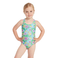 ZOGGS Girl's Actionback Kids - Turtles Print