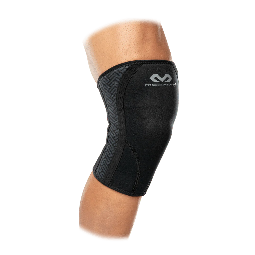 McDavid Dual Density Knee Support Sleeves - Black
