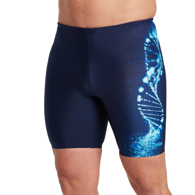 ZOGGS Men's Mid Jammer - Helix Print